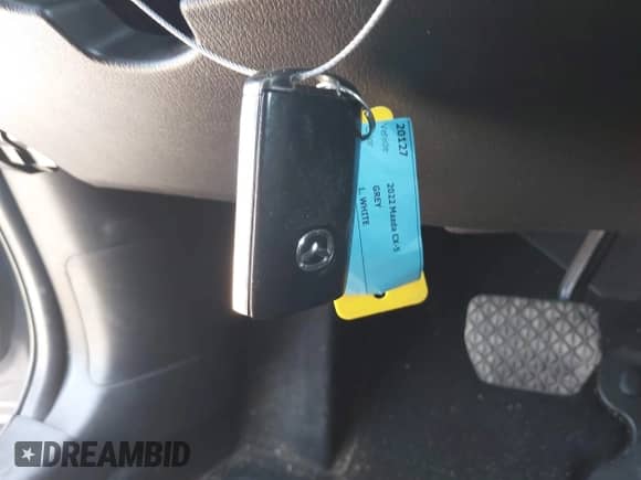 2022 Mazda CX-5 S Preferred with VIN JM3KFBCM9N0529494, listed as a IAAI auction lot 43179890 with 57,495 mi miles and . Bid and sale history available at DreamBid. Image 11.