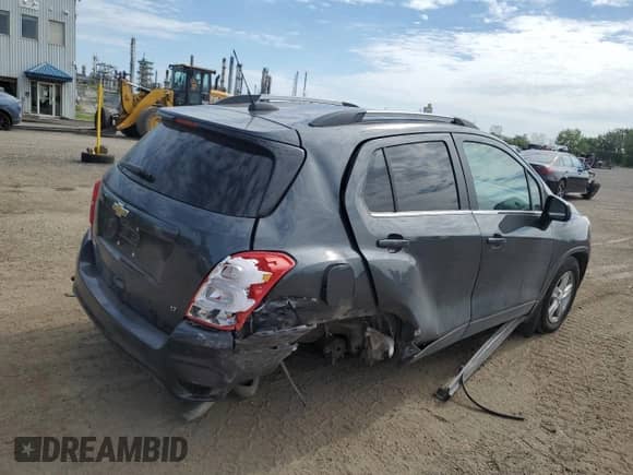 2018 Chevrolet Trax LT with VIN 3GNCJLSB0JL148140, listed as a Copart auction lot 69277385 with 58,268 mi miles and Salvage title. Bid and sale history available at DreamBid. Image 3.