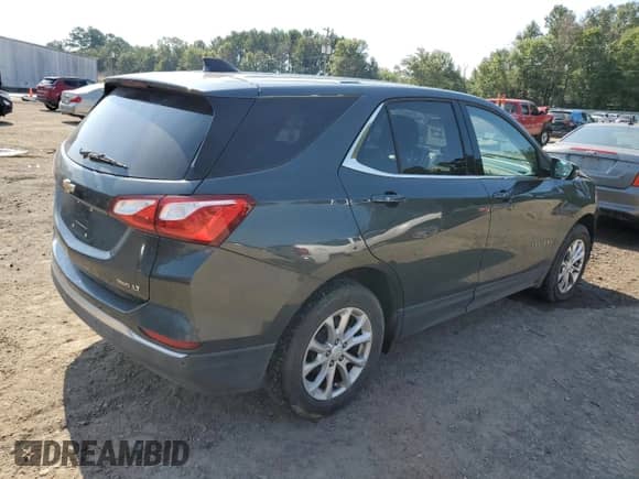 2019 Chevrolet Equinox LT z VIN 2GNAXTEV8K6169478, wystawiony jako Copart lot #70166285 z przebiegiem 126 489 mil mil oraz Szkoda całkowita • Salvage title. Historia ofert i sprzedaży dostępna na DreamBid. Obrazek 3.