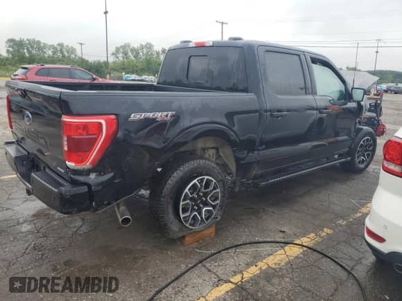 2022 Ford F-150 XL с VIN 1FTEW1EP7NKF08977, выставлен на аукционе Copart как лот 68475515 с пробегом 22 207 миль миль и На запчасти • Non repairable. История ставок и продаж доступна на DreamBid. Изображение 3.