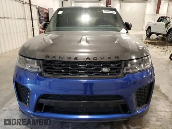 2022 Land Rover Range Rover Sport SVR z VIN SALWZ2RE0NA228410, wystawiony jako Copart lot #59972725 z przebiegiem 22 840 mil mil oraz Nie do naprawy • Non repairable. Historia ofert i sprzedaży dostępna na DreamBid. Obrazek 5.