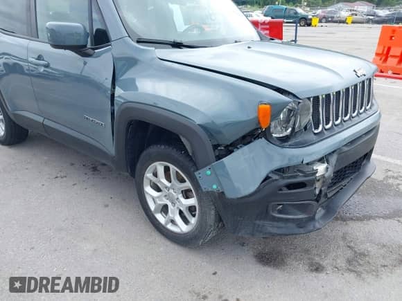 2017 Jeep Renegade Altitude with VIN ZACCJBBB4HPG57202, listed as a IAAI auction lot 42841872 with 132,785 mi miles and . Bid and sale history available at DreamBid. Image 12.