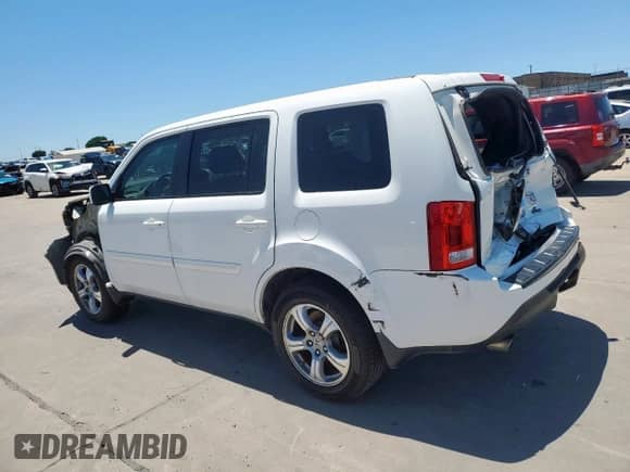 2015 Honda Pilot EX-L with VIN 5FNYF3H70FB031764, listed as a Copart auction lot 57715185 with 146,619 mi miles and Salvage title. Bid and sale history available at DreamBid. Image 2.