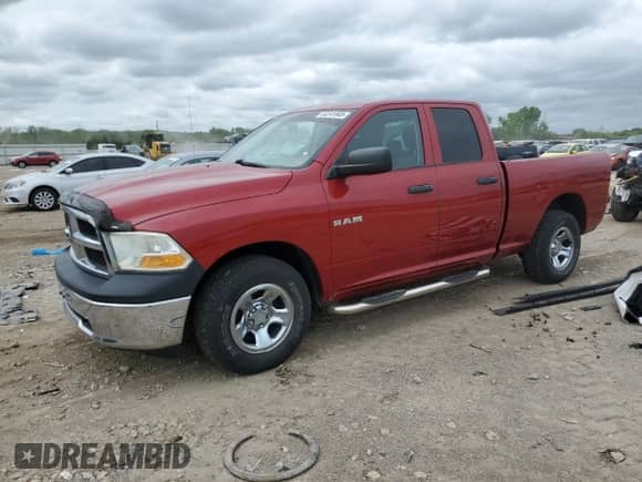 2010 Dodge 1500 ST с VIN 1D7RB1GK9AS213815, выставлен на аукционе Copart как лот 53241845 с пробегом 206 212 миль миль и Списание • Salvage title. История ставок и продаж доступна на DreamBid. Изображение 1.
