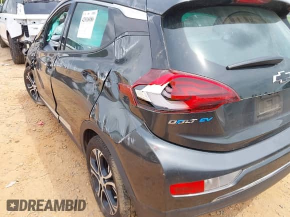 2020 Chevrolet Bolt EV Premier with VIN 1G1FZ6S08L4119923, listed as a IAAI auction lot 42016086 with Not provided miles and . Bid and sale history available at DreamBid. Image 6.