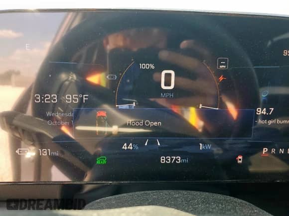 2024 Chevrolet Blazer EV eAWD LT with VIN 3GNKDBRJ2RS217051, listed as a Copart auction lot 84726925 with 8,373 mi miles and Salvage title. Bid and sale history available at DreamBid. Image 9.