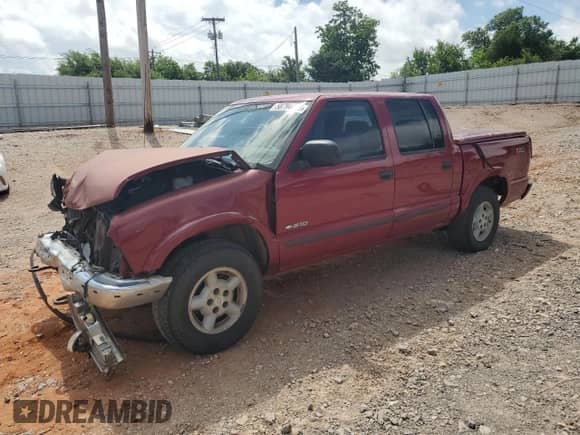 2003 Chevrolet S-10 LS с VIN 1GCDT13X93K110576, выставлен на аукционе Copart как лот 58794445 с пробегом 171 741 миль миль и Списание • Salvage title. История ставок и продаж доступна на DreamBid. Изображение 1.