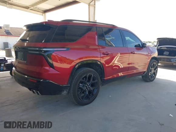 2024 Chevrolet Traverse FWD RS with VIN 1GNERLKS8RJ192634, listed as a IAAI auction lot 42983791 with 7,930 mi miles and . Bid and sale history available at DreamBid. Image 4.