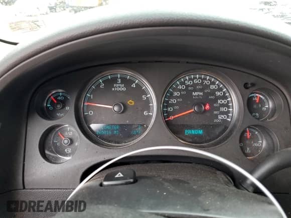 2011 Chevrolet Tahoe LTZ with VIN 1GNSKCE05BR254175, listed as a Copart auction lot 80693645 with 265,816 mi miles and Salvage title. Bid and sale history available at DreamBid. Image 9.