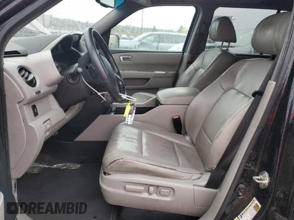 2014 Honda Pilot EX-L with VIN 5FNYF3H59EB011476, listed as a Copart auction lot 86445675 with 112,022 mi miles and Salvage title. Bid and sale history available at DreamBid. Image 7.