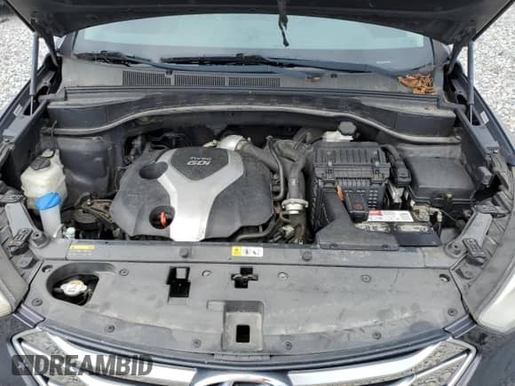 2015 Hyundai Santa Fe с VIN 5XYZU3LA3FG275656, выставлен на аукционе Copart как лот 84210415 с пробегом 112 009 миль миль и Чистый • Clean title. История ставок и продаж доступна на DreamBid. Изображение 12.