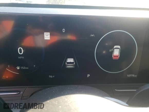 2024 Hyundai Kona Limited z VIN KM8HE3A37RU083166, wystawiony jako Copart lot #76567914 z przebiegiem 10 775 mil mil oraz Szkoda całkowita • Salvage title. Historia ofert i sprzedaży dostępna na DreamBid. Obrazek 9.