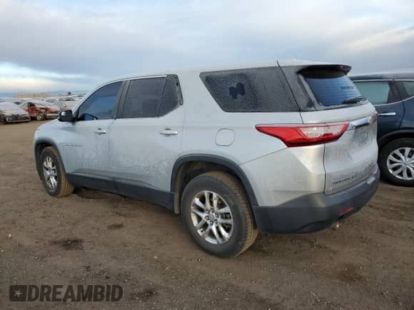 2018 Chevrolet Traverse LS with VIN 1GNEVLKW3JJ196030, listed as a Copart auction lot 84103714 with 108,762 mi miles and Salvage title. Bid and sale history available at DreamBid. Image 2.