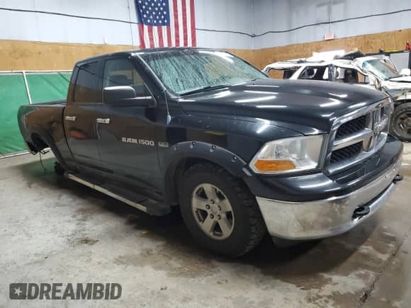 2011 Ram 1500 Big Horn with VIN 1D7RV1GT8BS619196, listed as a Copart auction lot 81054035 with 222,557 mi miles and Clean title. Bid and sale history available at DreamBid. Image 4.
