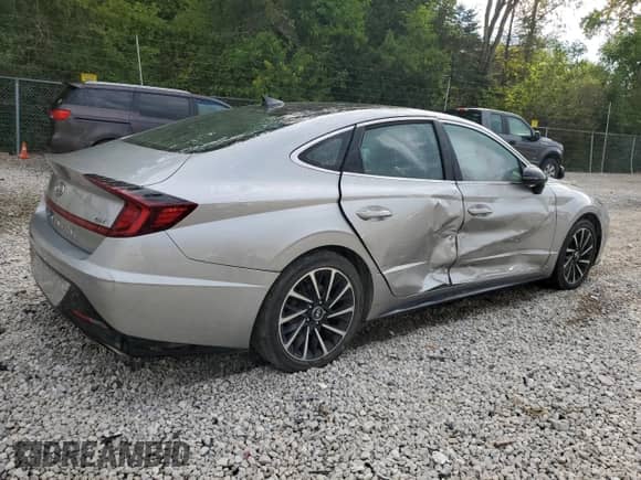 2020 Hyundai Sonata SEL Plus z VIN 5NPEJ4J22LH034684, wystawiony jako Copart lot #70785135 z przebiegiem 72 720 mil mil oraz Szkoda całkowita • Salvage title. Historia ofert i sprzedaży dostępna na DreamBid. Obrazek 3.
