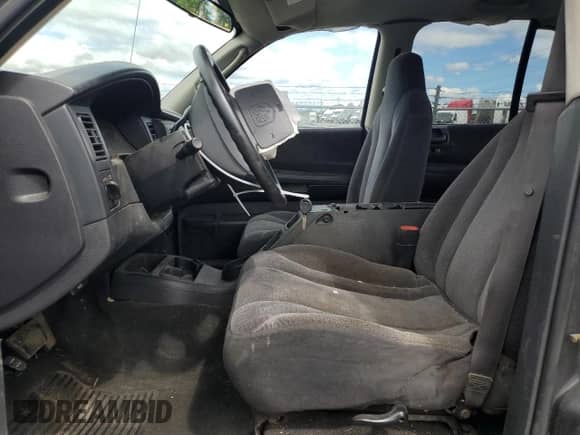 2004 Dodge Dakota SLT with VIN 1D7HG48N94S510336, listed as a Copart auction lot 58541525 with 120,237 mi miles and Salvage title. Bid and sale history available at DreamBid. Image 7.