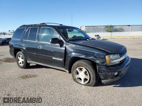2003 Chevrolet TrailBlazer LT with VIN 1GNDT13S432361257, listed as a Copart auction lot 84069545 with 218,079 mi miles and Salvage title. Bid and sale history available at DreamBid. Image 4.