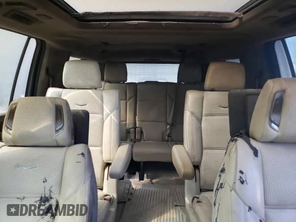 2021 Cadillac Escalade ESV Sport Platinum with VIN 1GYS4RKL4MR407825, listed as a Copart auction lot 73991624 with Not provided miles and Salvage title. Bid and sale history available at DreamBid. Image 10.