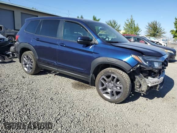 2022 Honda Passport EX-L с VIN 5FNYF8H55NB024139, выставлен на аукционе Copart как лот 68466315 с пробегом 36 567 миль миль и Списание • Salvage title. История ставок и продаж доступна на DreamBid. Изображение 4.