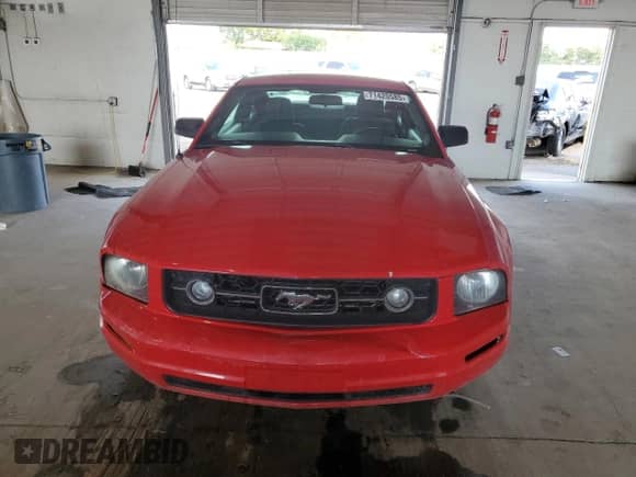 2007 Ford Mustang Deluxe с VIN 1ZVFT80N575258827, выставлен на аукционе Copart как лот 71420585 с пробегом 12 281 миль миль и Списание • Salvage title. История ставок и продаж доступна на DreamBid. Изображение 5.