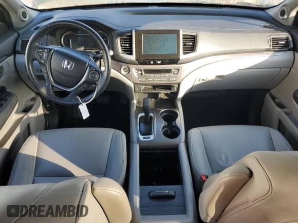 2016 Honda Pilot EX-L with VIN 5FNYF5H58GB026517, listed as a Copart auction lot 85008195 with 137,000 mi miles and Salvage title. Bid and sale history available at DreamBid. Image 8.