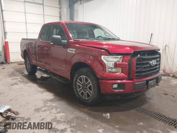 2017 Ford F-150 XL z VIN 1FTEX1EP9HFA86558, wystawiony jako IAAI lot #41521551 z przebiegiem Nie podano mil oraz . Historia ofert i sprzedaży dostępna na DreamBid. Obrazek 1.