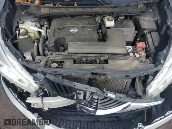 2015 Nissan Murano S with VIN 5N1AZ2MH6FN223771, listed as a Copart auction lot 46872715 with 105,386 mi miles and Non repairable. Bid and sale history available at DreamBid. Image 12.