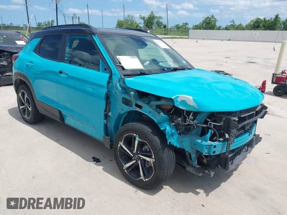 2022 Chevrolet TrailBlazer RS с VIN KL79MTSL3NB016061, выставлен на аукционе IAAI как лот 42342249 с пробегом 85 545 миль миль и . История ставок и продаж доступна на DreamBid. Изображение 1.