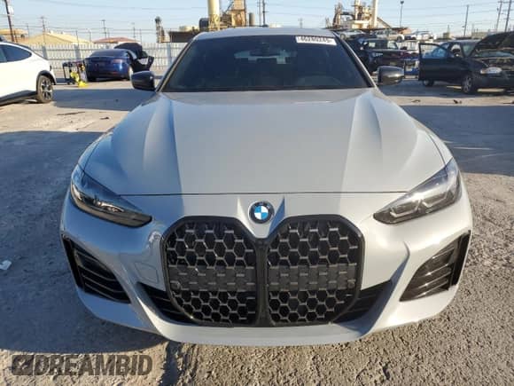 2023 BMW 4 Series 430i z VIN WBA63AV07PFN44077, wystawiony jako Copart lot #46280245 z przebiegiem 21 081 mil mil oraz Szkoda całkowita • Salvage title. Historia ofert i sprzedaży dostępna na DreamBid. Obrazek 5.