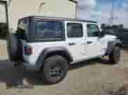 2024 Jeep Wrangler Sport S z VIN 1C4PJXDN8RW136722, wystawiony jako Copart lot #69294615 z przebiegiem 14 715 mil mil oraz Szkoda całkowita • Salvage title. Historia ofert i sprzedaży dostępna na DreamBid. Obrazek 3.