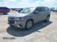 2018 Chevrolet Traverse Premier with VIN 1GNERKKW0JJ115063, listed as a IAAI auction lot 43278445 with 126,658 mi miles and . Bid and sale history available at DreamBid. Image 2.