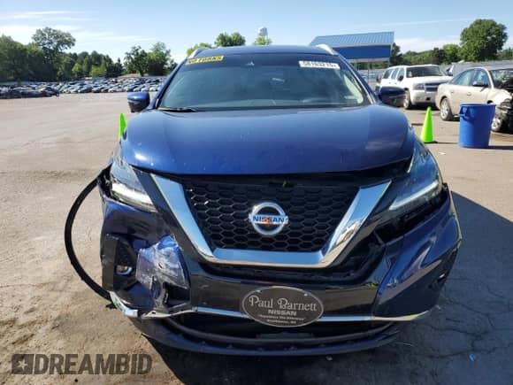 2020 Nissan Murano SL with VIN 5N1AZ2CJ6LN168285, listed as a Copart auction lot 58163215 with 95,639 mi miles and Salvage title. Bid and sale history available at DreamBid. Image 5.