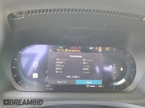 2024 Volvo S60 Core Dark Theme with VIN 7JRL12FK1RG322859, listed as a Copart auction lot 45359705 with 9,283 mi miles and Salvage title. Bid and sale history available at DreamBid. Image 9.