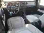 2021 Jeep Wrangler Unlimited Sahara High Altitude with VIN 1C4HJXEG6MW755185, listed as a Copart auction lot 83619754 with 36,330 mi miles and Salvage title. Bid and sale history available at DreamBid. Image 8.