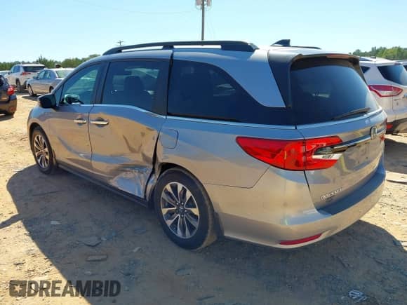 2022 Honda Odyssey EX-L с VIN 5FNRL6H74NB030632, выставлен на аукционе IAAI как лот 43092153 с пробегом 53 858 миль миль и . История ставок и продаж доступна на DreamBid. Изображение 3.