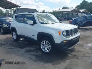 2017 Jeep Renegade Altitude with VIN ZACCJBBB9HPF66815, listed as a IAAI auction lot 43052574 with 110,001 mi miles and . Bid and sale history available at DreamBid. Image 1.