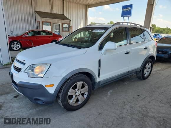 2013 Chevrolet Captiva Sport LS with VIN 3GNAL2EK4DS629932, listed as a Copart auction lot 69061945 with 160,343 mi miles and Salvage title. Bid and sale history available at DreamBid. Image 1.