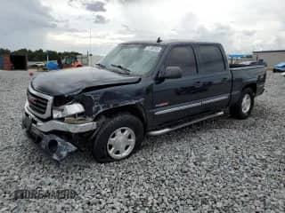 2006 GMC Sierra 1500 SLT with VIN 2GTEK13N661173760, listed as a Copart auction lot 71705745 with 176,501 mi miles and Salvage title. Bid and sale history available at DreamBid. Image 1.