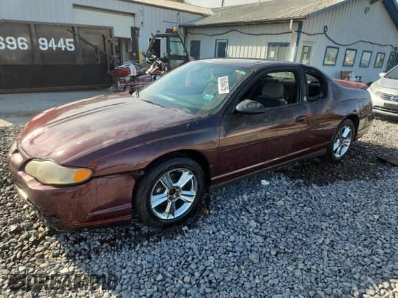 2004 Chevrolet Monte Carlo LS с VIN 2G1WW12E849246161, выставлен на аукционе Copart как лот 80454475 с пробегом 185 609 миль миль и Списание • Salvage title. История ставок и продаж доступна на DreamBid. Изображение 1.