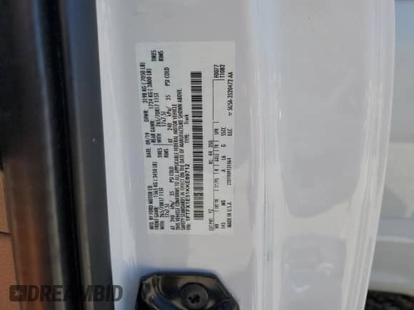 2019 Ford F-150 XLT с VIN 1FTFX1E51KKE89712, выставлен на аукционе Copart как лот 82225795 с пробегом 110 543 миль миль и Списание • Salvage title. История ставок и продаж доступна на DreamBid. Изображение 12.