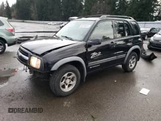 2003 Chevrolet Tracker ZR2 с VIN 2CNBJ734736946410, выставлен на аукционе Copart как лот 82210474 с пробегом 61 414 миль миль и Списание • Salvage title. История ставок и продаж доступна на DreamBid. Изображение 1.
