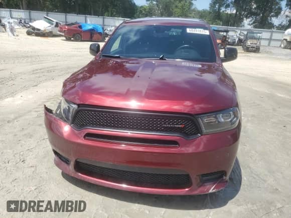 2020 Dodge Durango GT Plus with VIN 1C4RDHDG8LC381374, listed as a Copart auction lot 68491875 with Not provided miles and Non repairable. Bid and sale history available at DreamBid. Image 5.