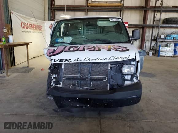 2015 Chevrolet Express Cargo z VIN 1GCWGFCF7F1274887, wystawiony jako Copart lot #80719235 z przebiegiem 128 992 mil mil oraz Szkoda całkowita • Salvage title. Historia ofert i sprzedaży dostępna na DreamBid. Obrazek 5.