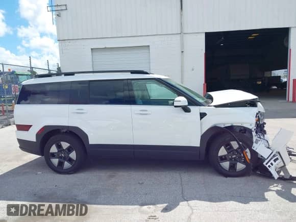 2025 Hyundai Santa Fe SEL with VIN 5NMP24G19SH047304, listed as a IAAI auction lot 42953913 with 5,966 mi miles and . Bid and sale history available at DreamBid. Image 14.