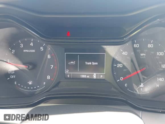 2025 Chevrolet Trax LS with VIN KL77LFEP5SC237595, listed as a IAAI auction lot 42231508 with 1,368 mi miles and . Bid and sale history available at DreamBid. Image 7.