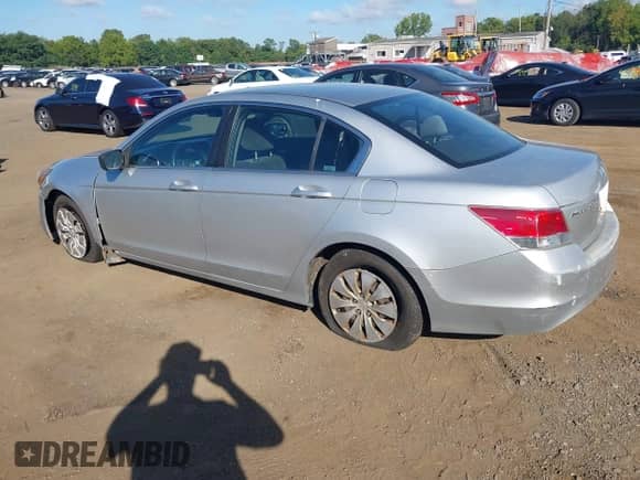 2009 Honda Accord LX with VIN 1HGCP26339A092770, listed as a IAAI auction lot 43121244 with 189,324 mi miles and . Bid and sale history available at DreamBid. Image 6.