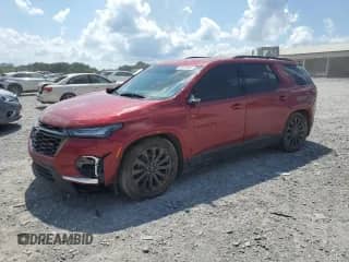 2023 Chevrolet Traverse RS z VIN 1GNERJKW5PJ253152, wystawiony jako Copart lot #64616685 z przebiegiem 57 894 mil mil oraz Szkoda całkowita • Salvage title. Historia ofert i sprzedaży dostępna na DreamBid. Obrazek 1.