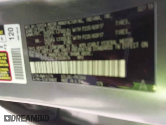 2019 Toyota Sienna XLE Auto Access Seat with VIN 5TDYZ3DC1KS008414, listed as a IAAI auction lot 42925883 with 57,516 mi miles and . Bid and sale history available at DreamBid. Image 9.