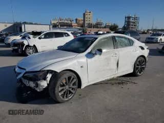 2024 Lexus IS 350 F Sport z VIN JTHGZ1E29R5035333, wystawiony jako Copart lot #52625695 z przebiegiem Nie podano mil oraz Szkoda całkowita • Salvage title. Historia ofert i sprzedaży dostępna na DreamBid. Obrazek 1.