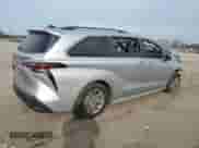 2023 Toyota Sienna LE with VIN 5TDKSKFC6PS077978, listed as a Copart auction lot 80046024 with 18,988 mi miles and Salvage title. Bid and sale history available at DreamBid. Image 3.